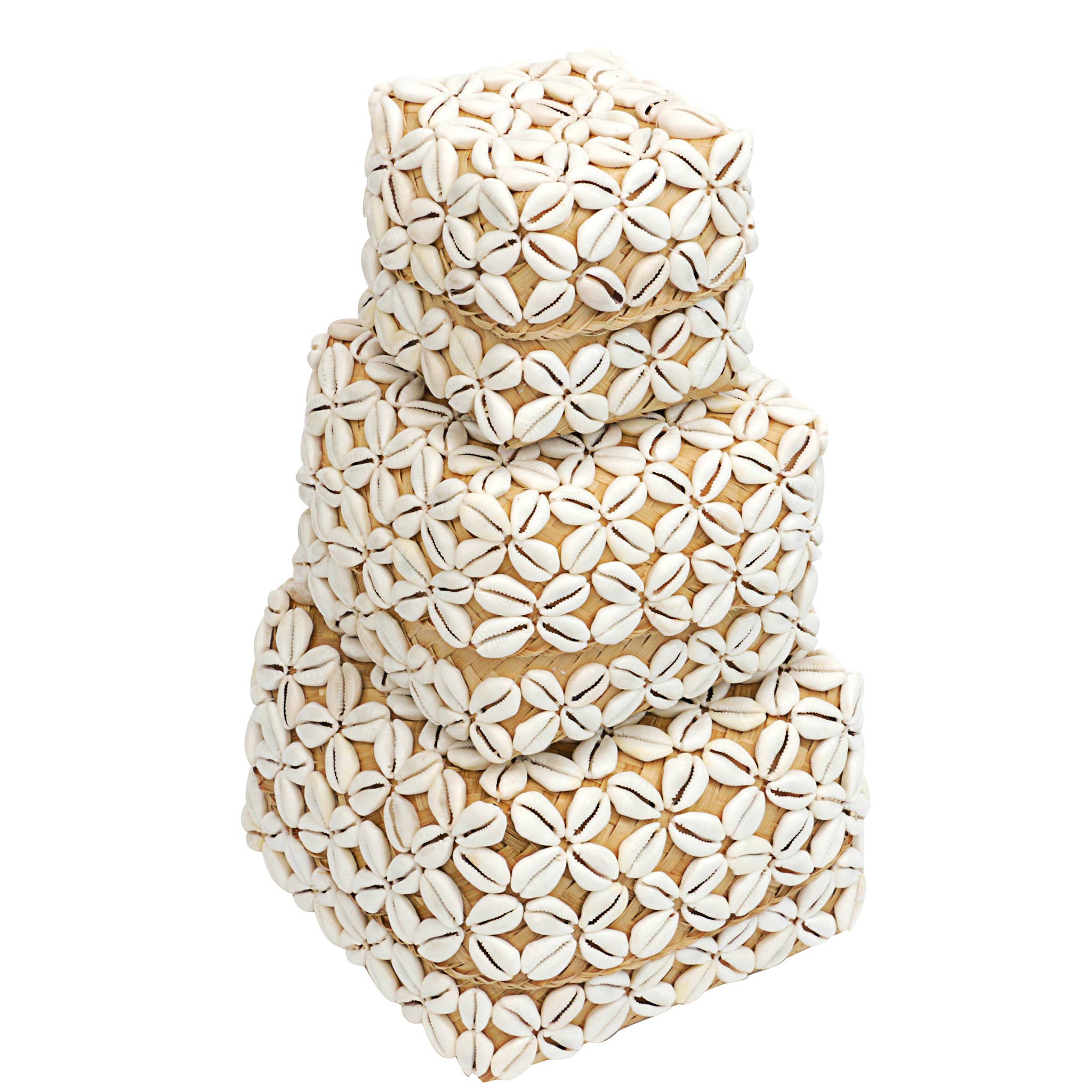 The Artisan and Company - Wholesale Decorative Box - Decorative Cowrie Shell Beaded Boxes2