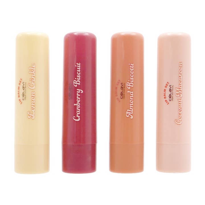 PINEAPPLE Beauty - Wholesale Lip Balm Set - Celavi 60081 Sugar Cookie Lip Balm Set - 12