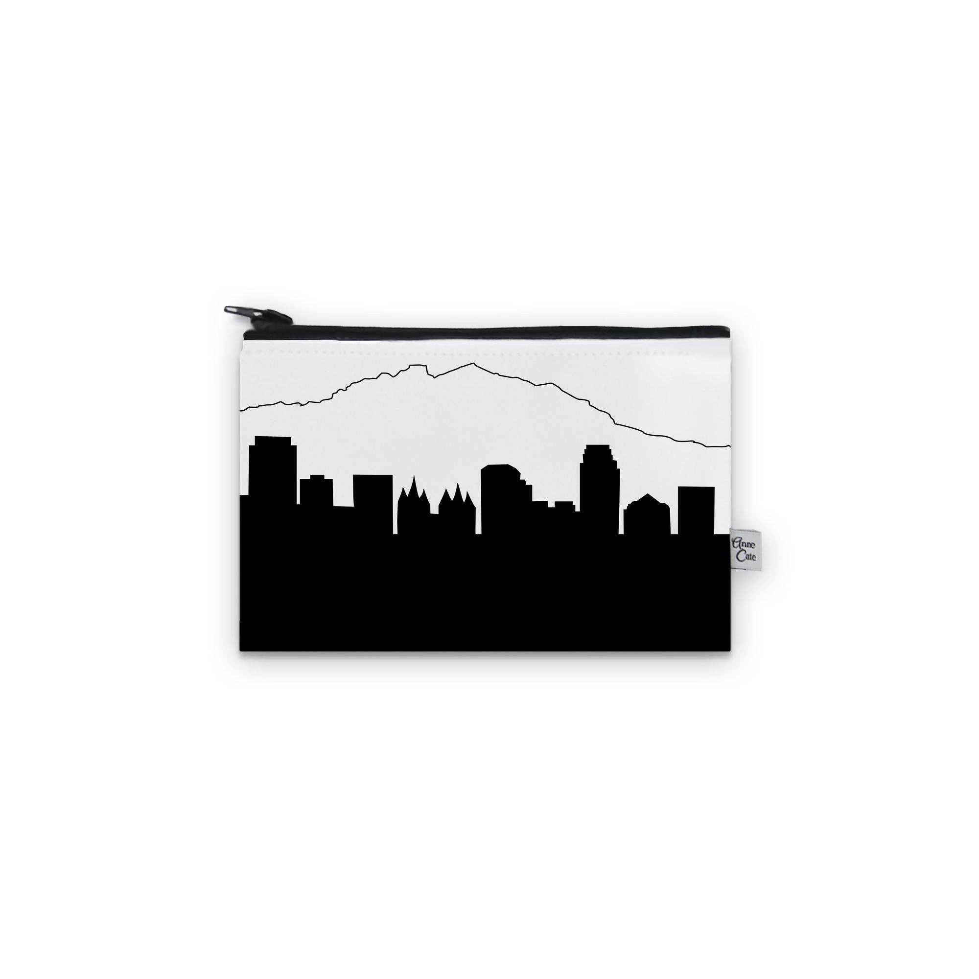 Anne Cate - Wholesale Coin Purse - Women's - Skyline Canvas Mini Purse158