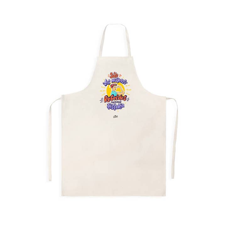 Linneförkläde – Endast rebelliska kvinnor gör historia för wholesale av STAR WAY, S.L. | MrCool