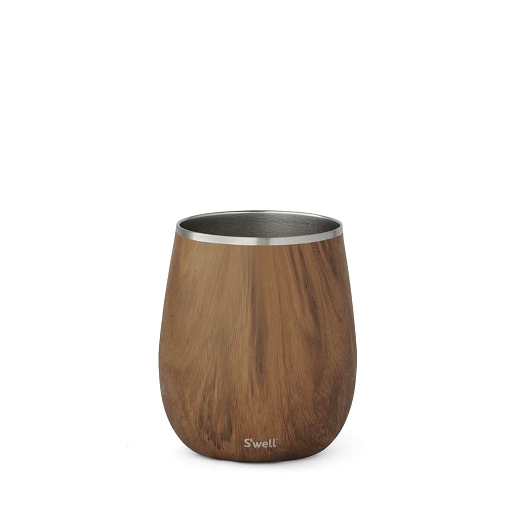 S'well - Wholesale Insulated Mug/Tumbler - Wine Tumbler - Teakwood