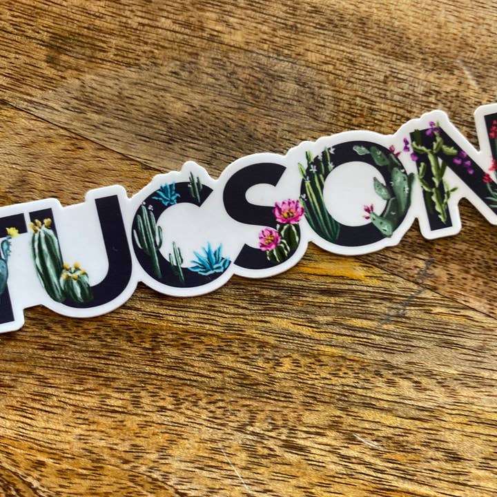 Tucson klistermærke for engroshandel hos TheDesertPen