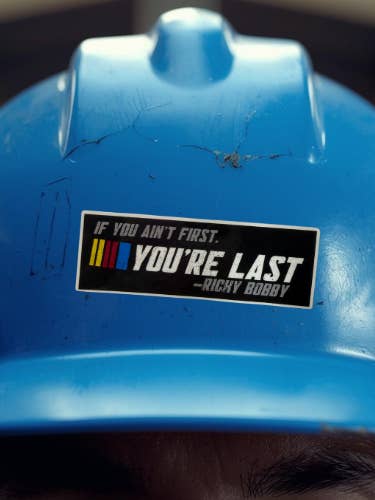 Ricky Bobby sticker for wholesale by Brinnvill Books