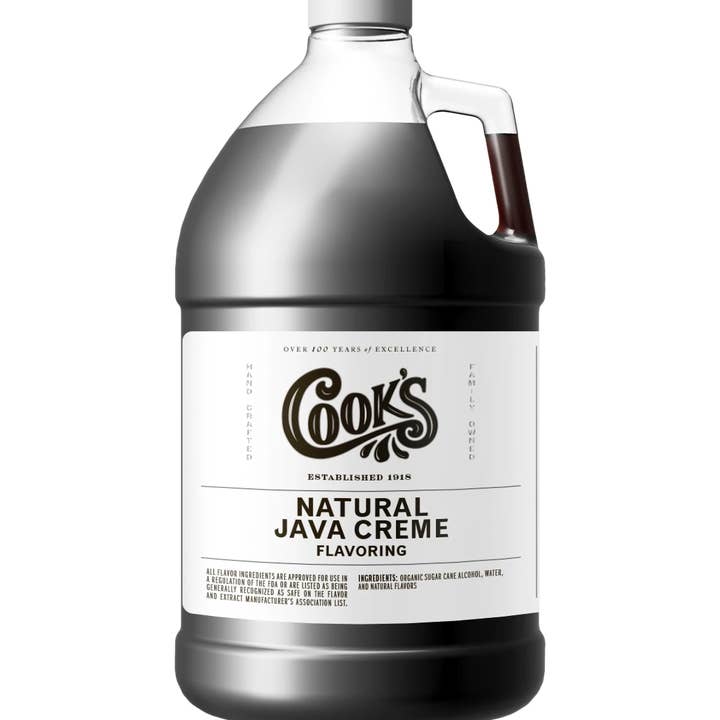 Cook Flavoring Company - Wholesale Vanilla/Fruit Extract - Natural Java Crème Flavoring1
