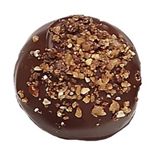 1.5oz BULK Toffee Crunch Truffle, Milk Chocolate for wholesale by Spokandy Chocolatier