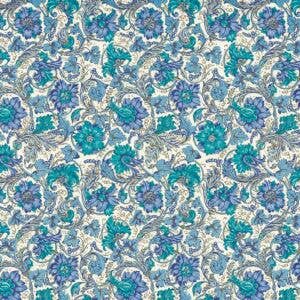 Rossi 1931 papper med blåa blommor 50x70 cm för wholesale av Rossi 1931