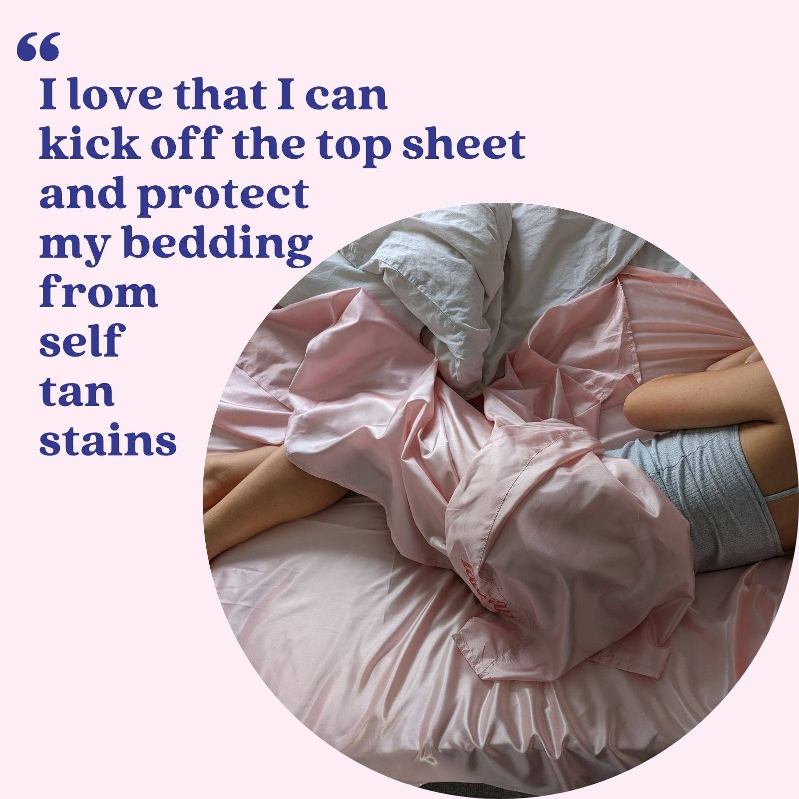 Tan Fan - Wholesale Sheet Set - Self  Tan Fan Sleep Sac - Open Side5