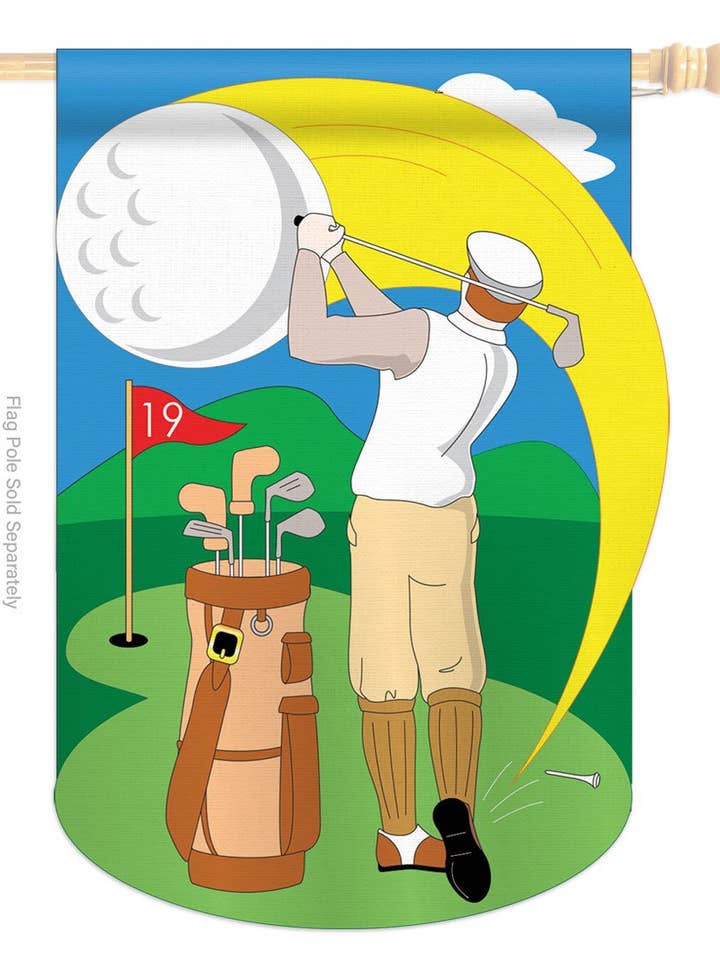 Golf Sport Decor Vlag voor wholesale door Two Group Flag Co