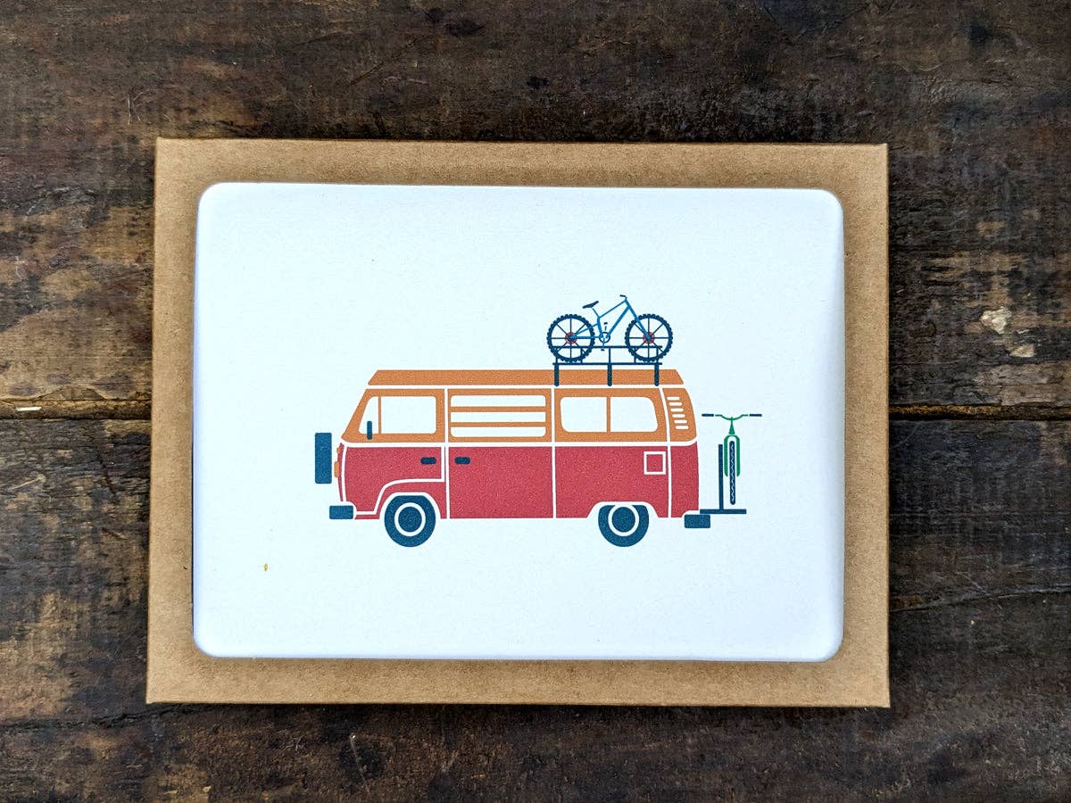 Soijen Illustrations - Wholesale Everyday Greeting Card - Bicicleta | Bike Adventure | Assorted Greeting Card Set1