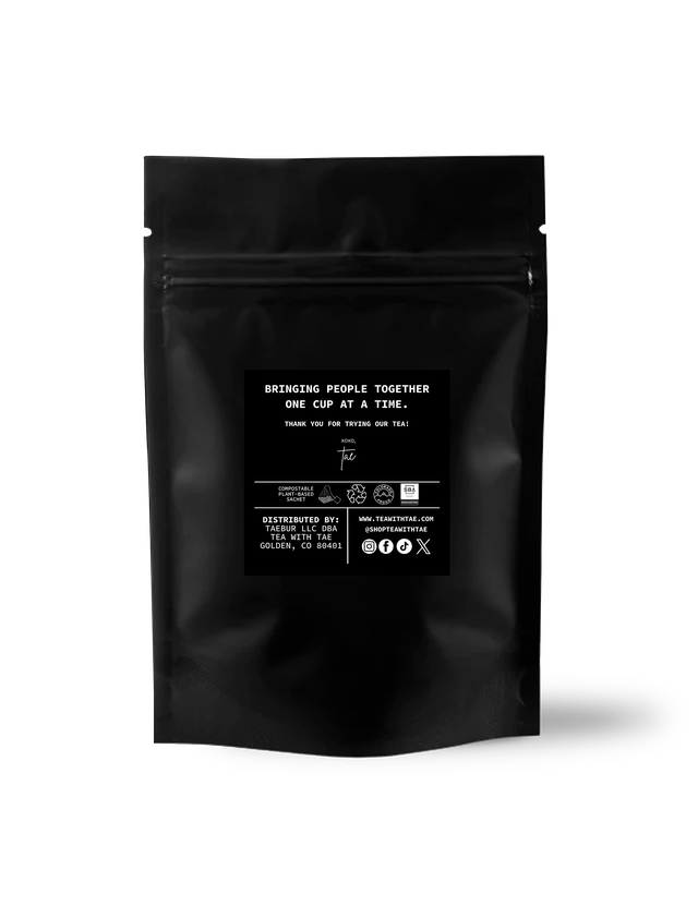 Tea with Tae - Wholesale Tea Bags - Nighttime Routine Herbal Sleep Tea Small Gift (5 tea bags)1