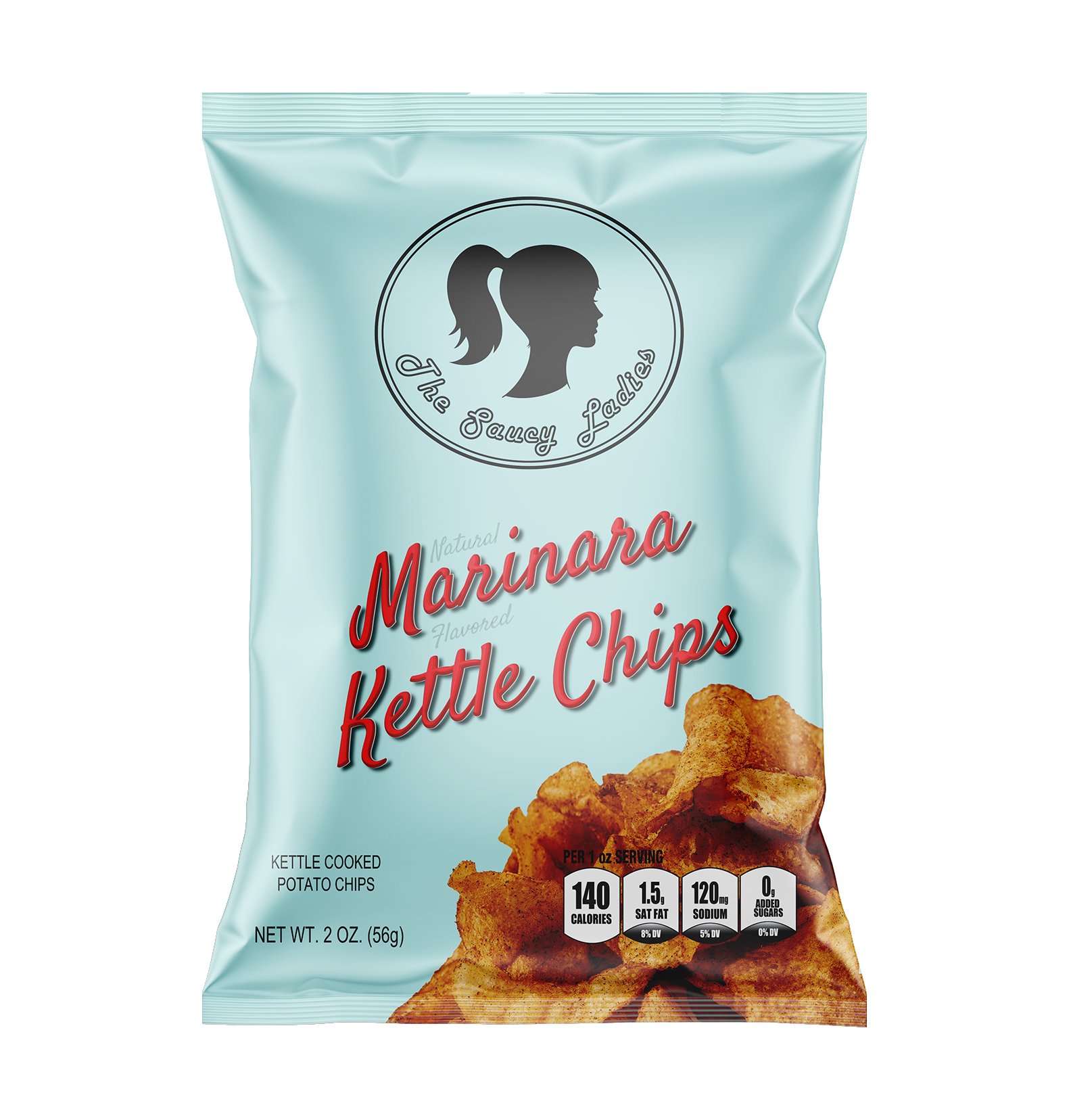 The Saucy Ladies - Wholesale Chips - Saucy Ladies Kettle Chips Mixed Case 2 oz3