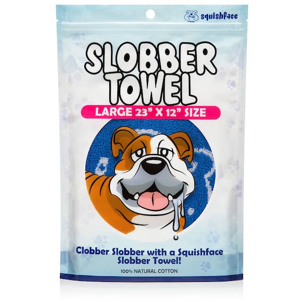 Squishface - Wholesale Pet Towel - Dog - Squishface Slobber Towel3