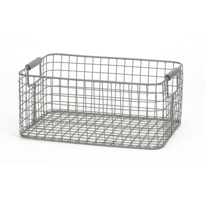Bacon Basketware - Wholesale Basket - RECTANGULAR WIRE BASKET