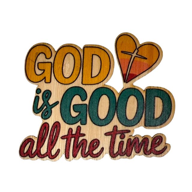 Gud er god for engroshandel hos Bamboo Wood Stickers