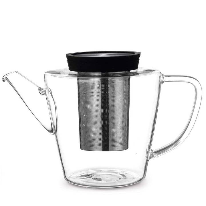 Infusion™ Glass Teapot & Silicone Lid w/ Infuser - 34oz / 1L for wholesale by Viva | Espro | Liiton