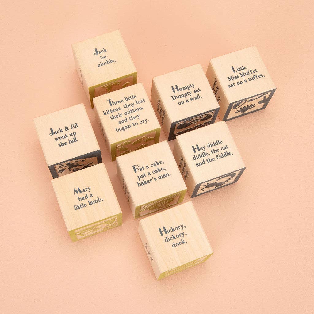 Uncle Goose - Wholesale Blocks - Kids Baby - Uncle Goose Nursery Rhyme Favorite Blocks2