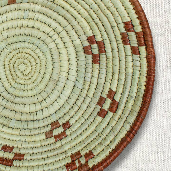 ArtisanalEmporiumLLC - Wholesale Basket - Handwoven Bowl Basket - Southwestern Basket - 8 inch dia1