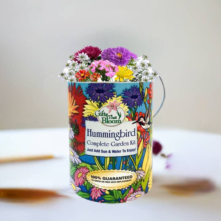 Gifts That Bloom - Wholesale Plant Seeds - Hummingbird Garden Grocan Seed Kit2
