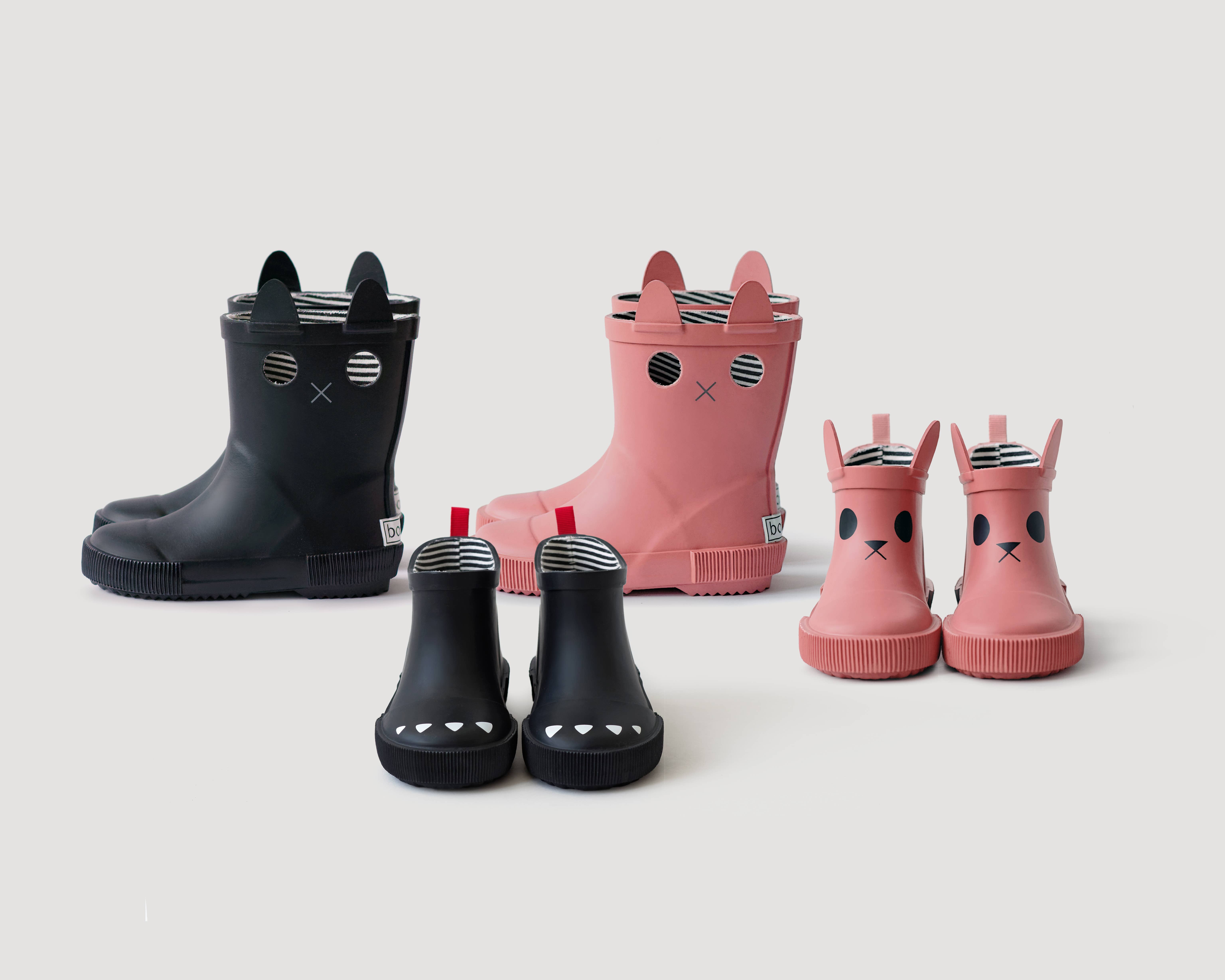 BOXBO - Vente Bottes de pluie – enfant - Bottes de pluie KERRAN Pink pour tout-petits5