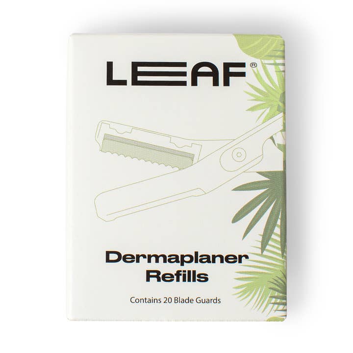 Leaf Shave - Wholesale Skin Smoothing Kit - Leaf Dermaplaner Blade-Guard Refills0