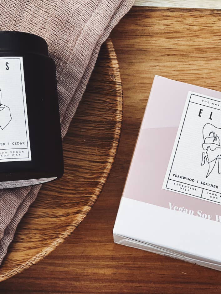 "Der Elvis" Vegane Sojawachskerze für den Großhandel von The Golden Slipper