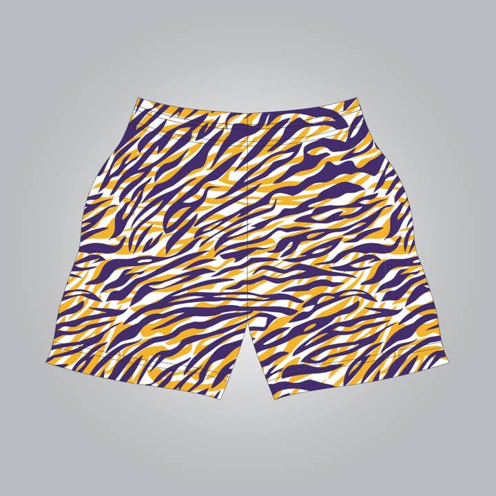 Pantalones cortos de estampado de tigre para venta al por mayor de Parish Culture