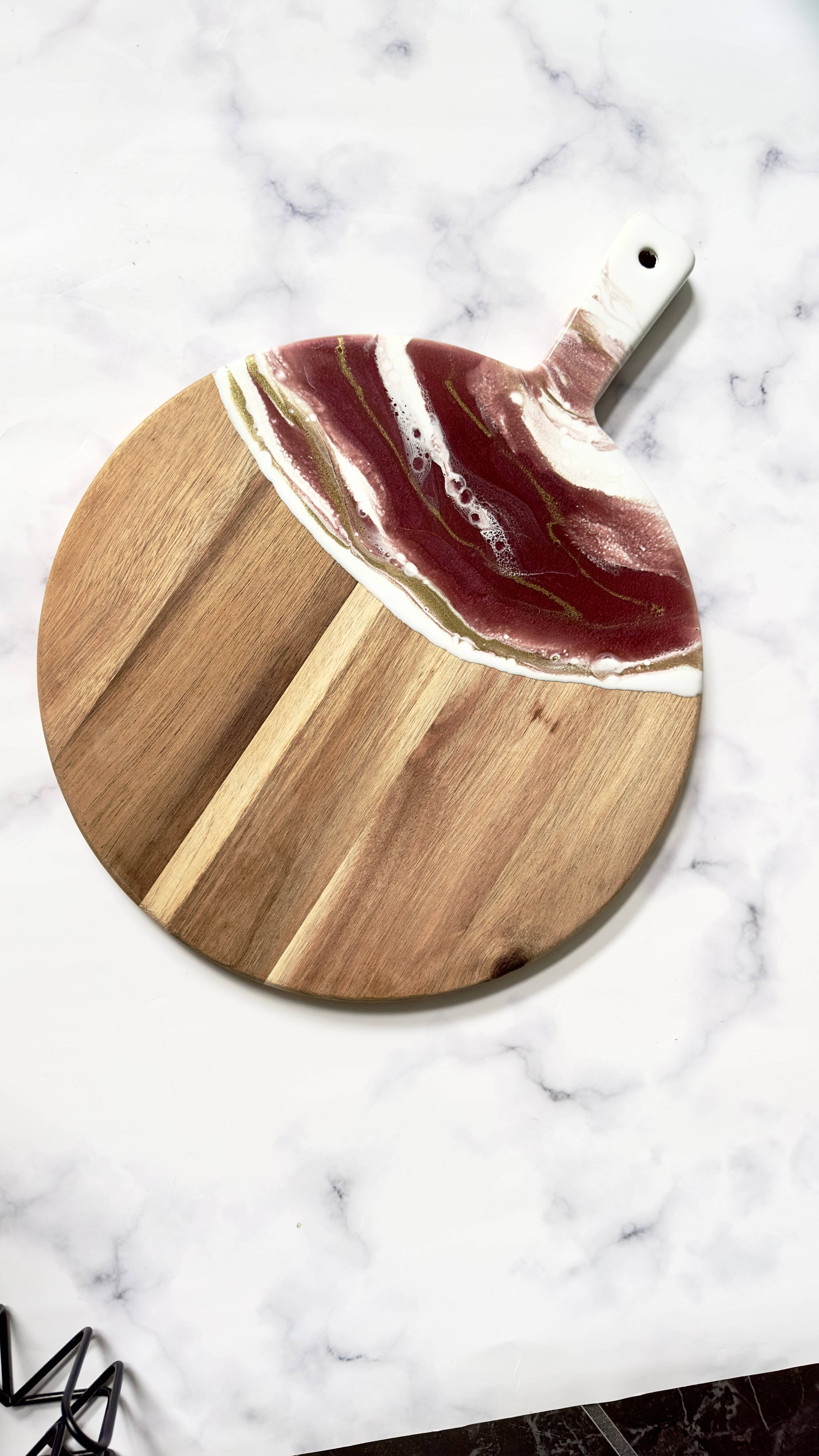 Fluid Life by Sharon - Wholesale Cheese Board - Resin paddle cheese board4