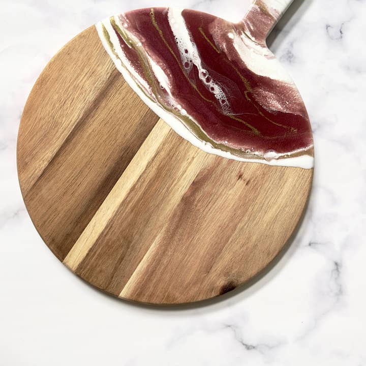 Fluid Life by Sharon - Wholesale Cheese Board - Resin paddle cheese board4