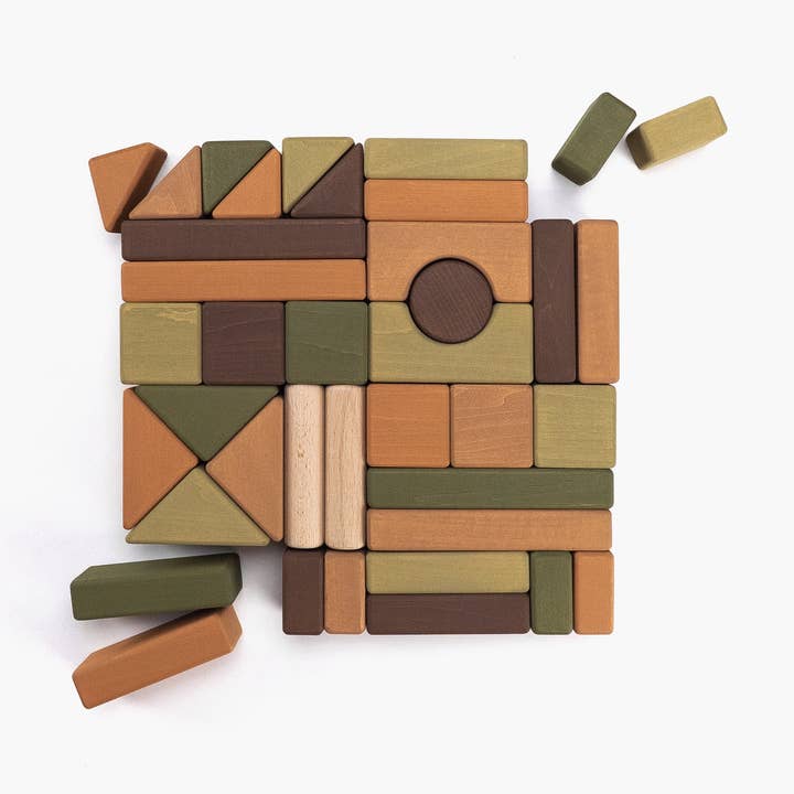 SABO concept - Wholesale Blocks - Kids Baby - Wooden Blocks Set Castle Woodenstack Eco Toys for Children0