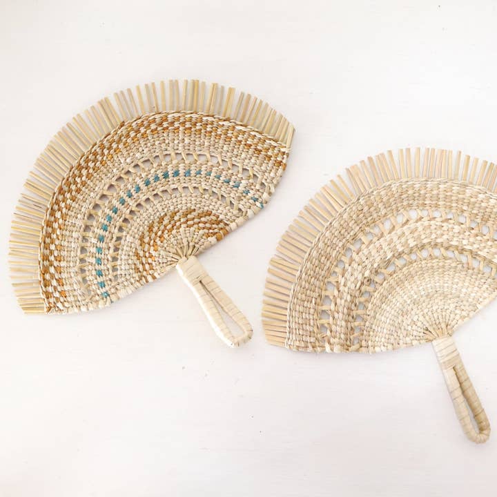 LA LA VAN – Handwoven Fan (Wall Hanging & Hand Fan) for wholesale by Thaihomeshop