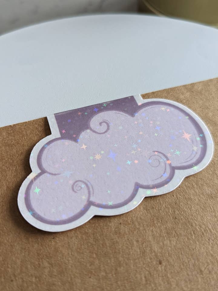 Marque-page magnétique Cloud pour la vente par Toasty Teacup