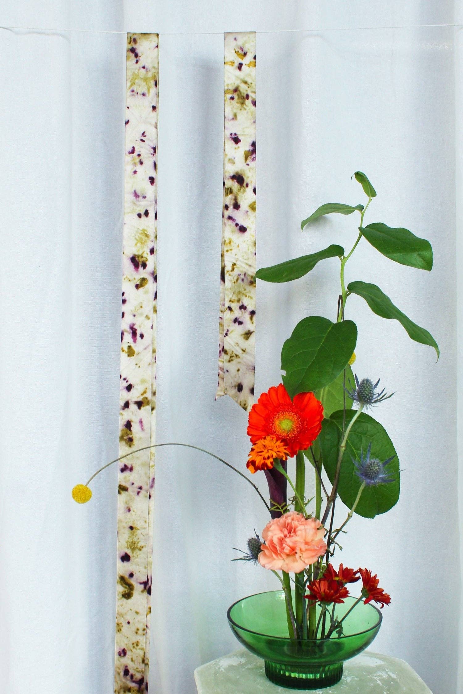 Laila Textiles - Wholesale Hair Ribbon - Women's - Silk Ribbon - Iron Forest1