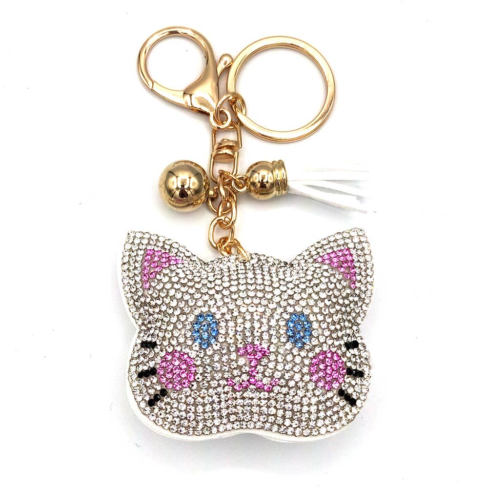 anbfashion – Großhandel Schlüsselanhänger – Damen – Rhinestone-Pavé-Schlüsselanhänger als Geschenk19