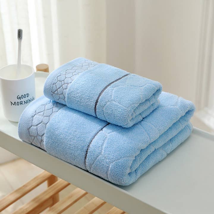 BATH TOWEL PURE COTTON SOFT ABSORBENT ADULT TOWEL_CWMM2307 for wholesale by ACCITY