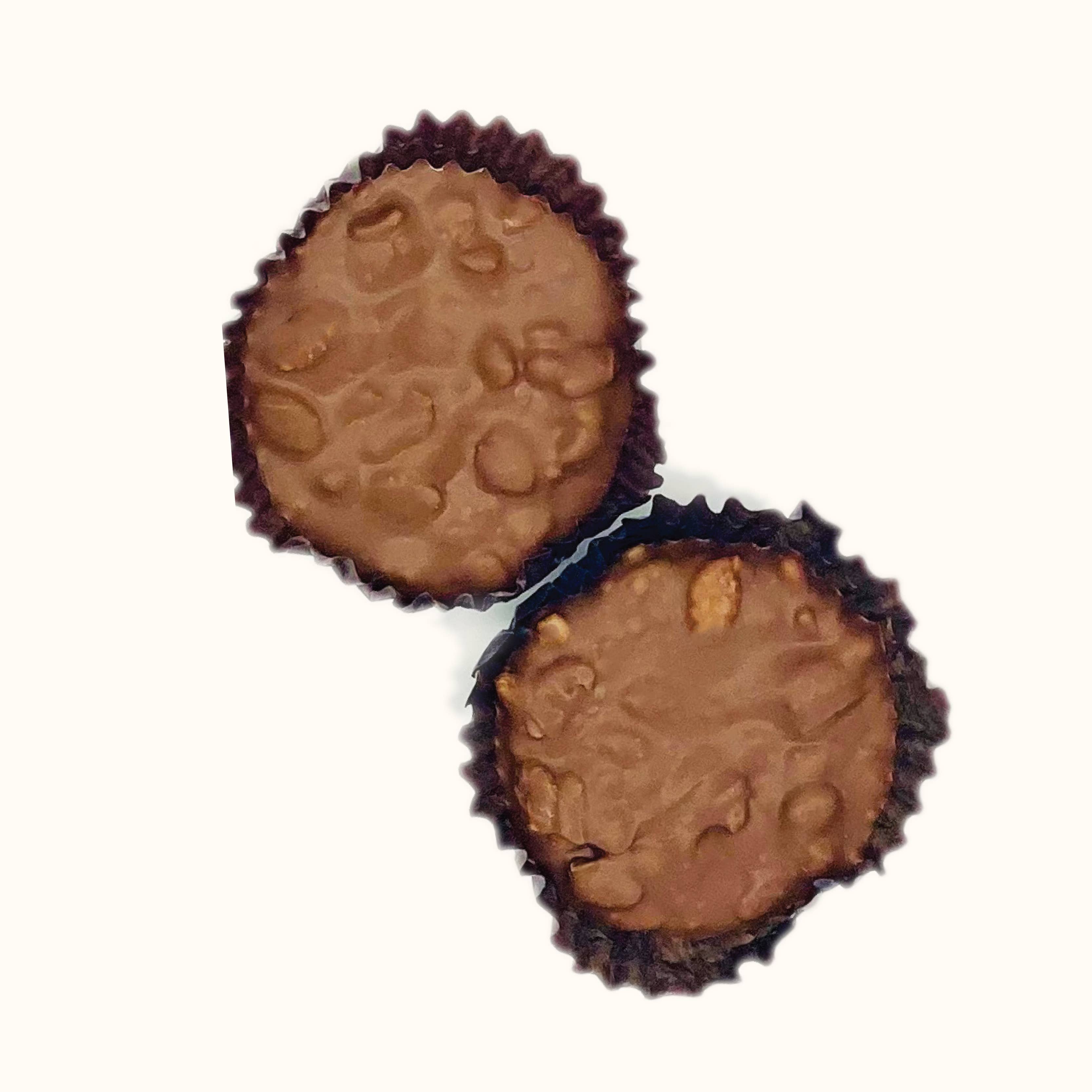 Milk Chocolate Crispy Cups 24ct for wholesale by Marilyn & Louise Confections