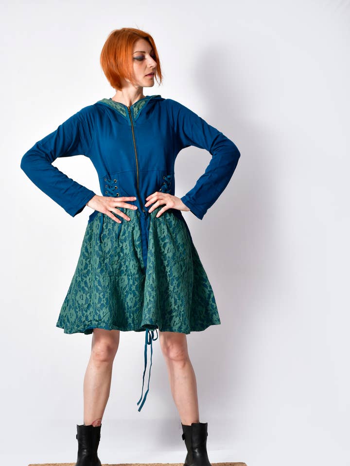 Lila Winter Coat for wholesale by Humanity Centred Designs