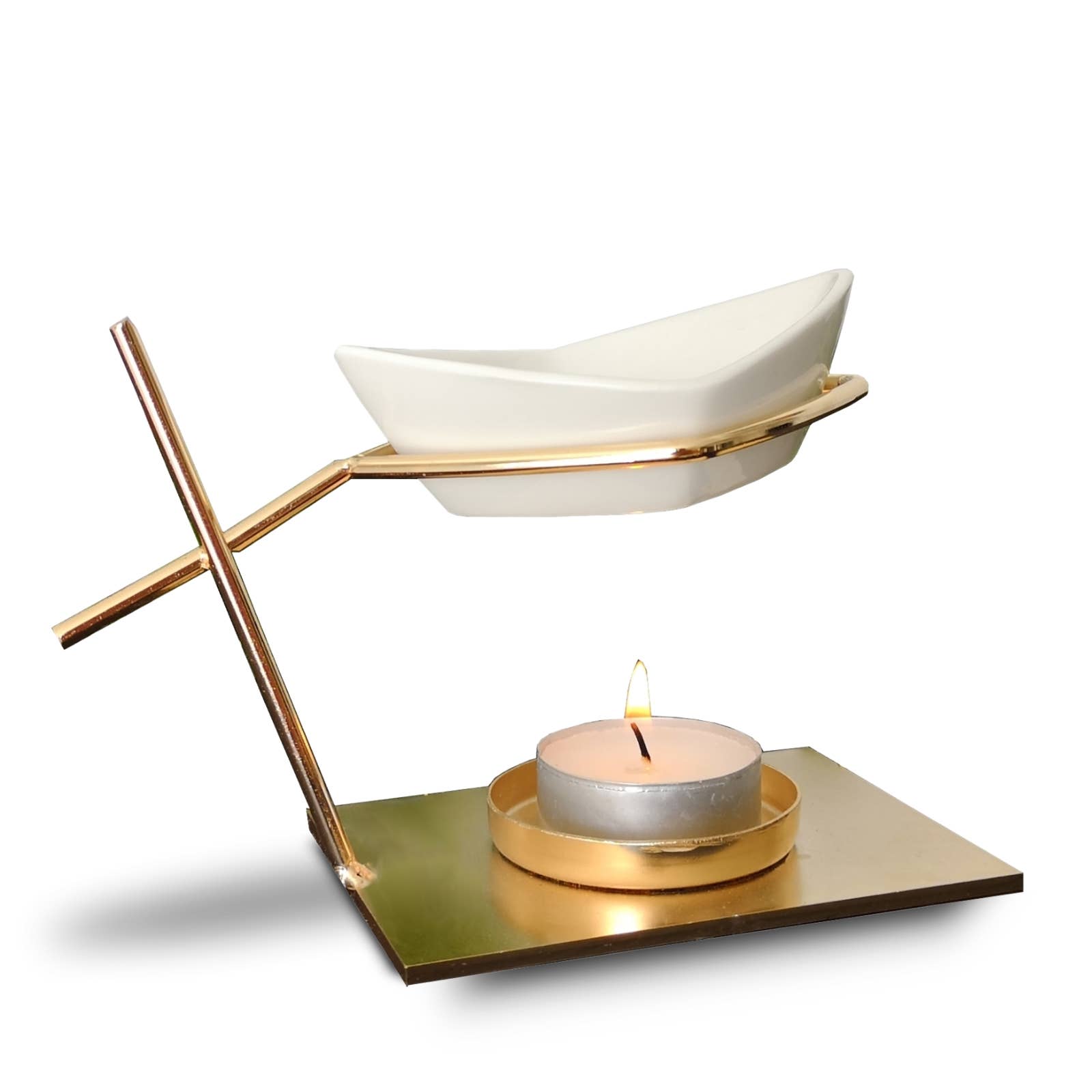 Zen'Arôme – Aquecedor de fragrâncias por atacado – Difusor de Óleo e Queimador de Cera Perfumada de Metal e Cerâmica11