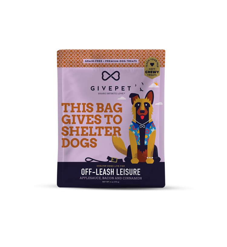 GivePet - Wholesale Pet Treats - Dog - GivePet Off-Leash Leisure Soft and Chewy Training Dog Treat