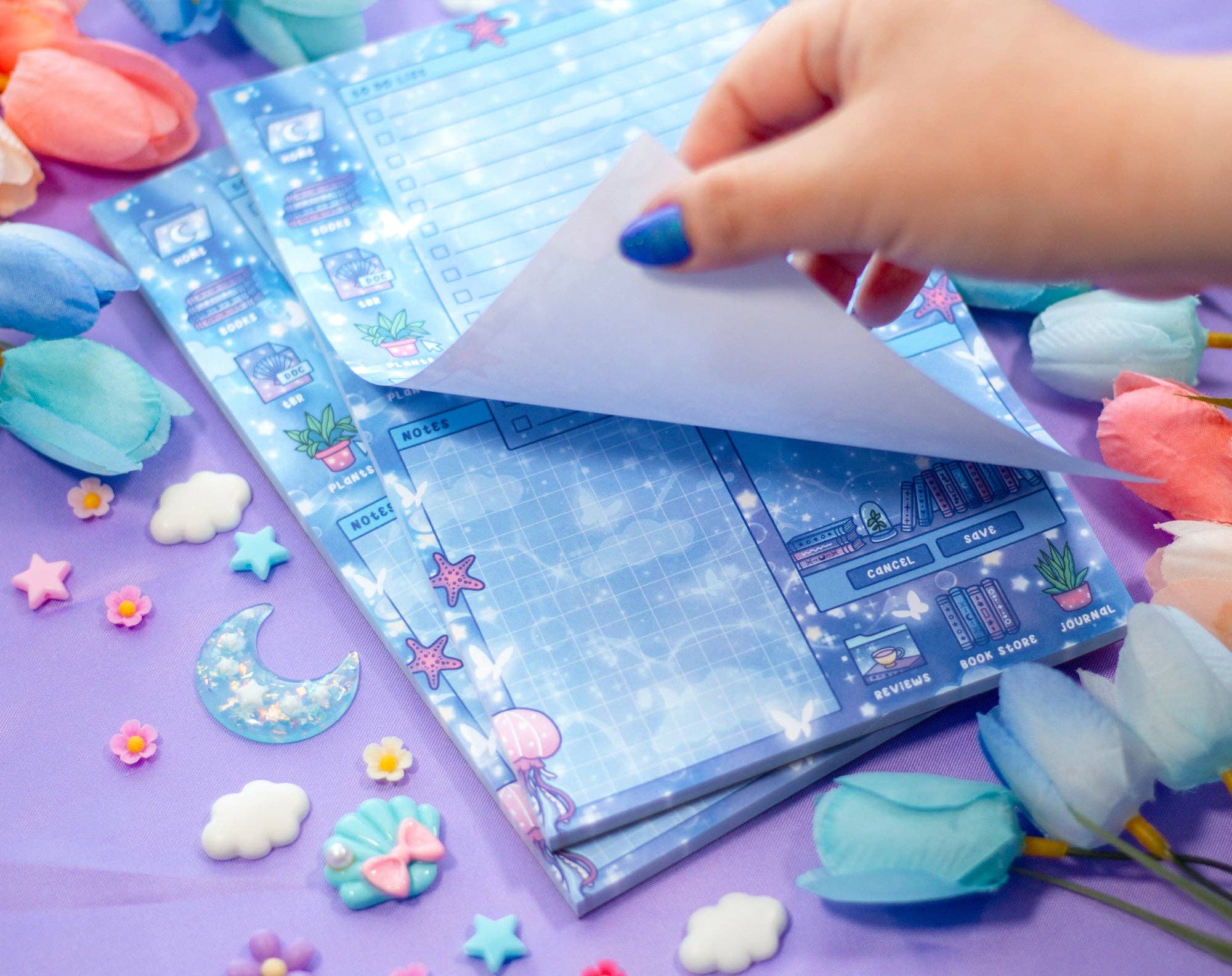 Unicorn Eclipse - Wholesale Planner - Reading Room Daily Planner Pad1