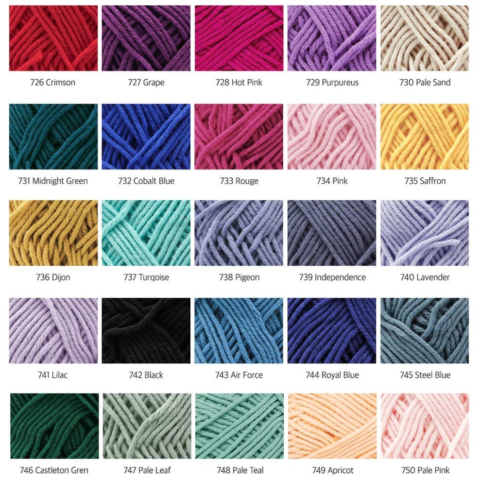 Luv Loop Craft - Vente Fils à tricoter - Fil à Tricoter pour Bébé - Happy Cotton 45g - Idéal pour Débutants5
