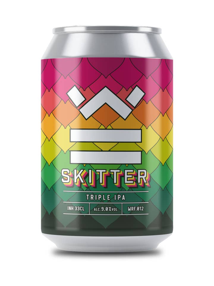 Bière Skitter Triple IPA 9 % 24 x 33 cl (canette) pour la vente par Brouwerij de Werf