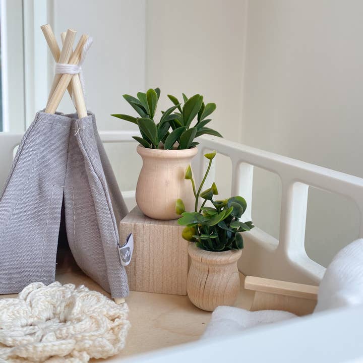 Macy Mae Dollhouse Designs - Wholesale Doll - Kids - Dollhouse Potted Plant | Various Sizes + Styles6