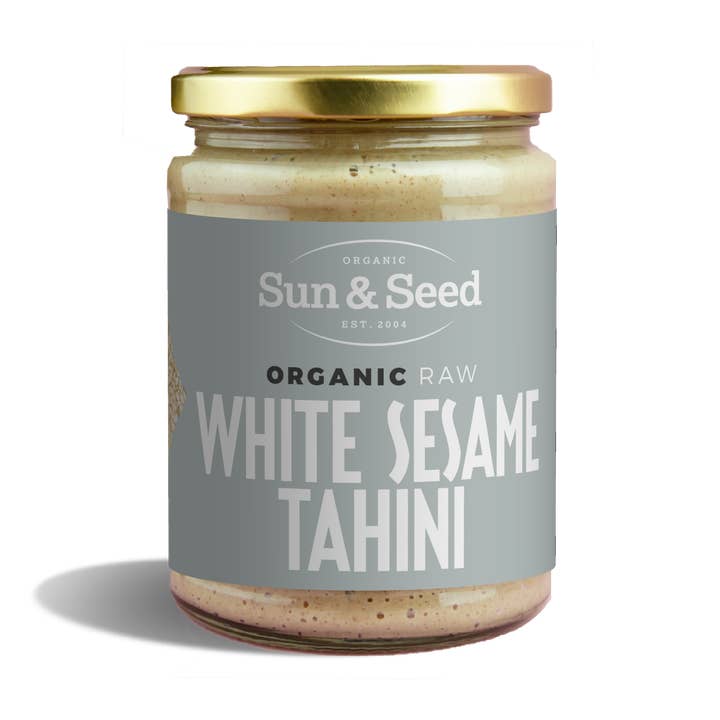 Sun & Seed – Großhandel Nussbutter – Organischer roher weißer Sesam-Tahini 500g0