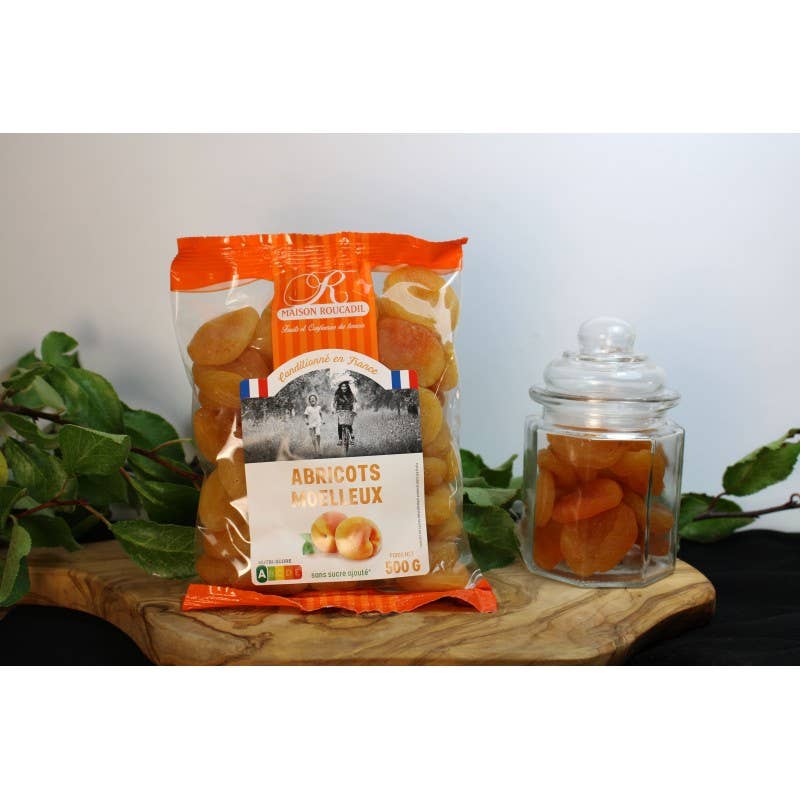 Maison Roucadil - Wholesale Dried/Dehydrated Fruit - Soft Apricots - 500g Bag1
