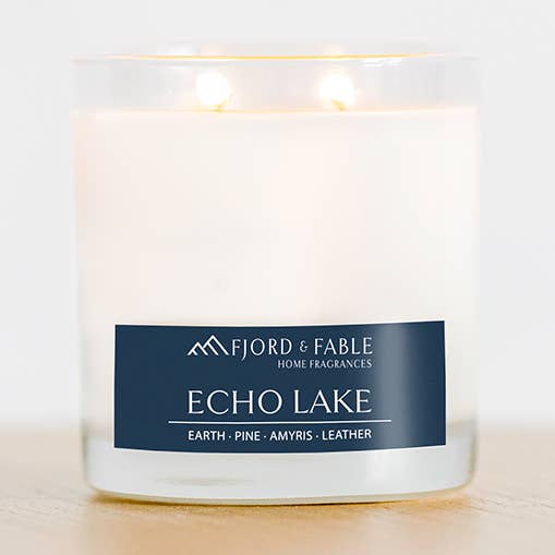 Echo Lake Candle for wholesale by FJORD & FABLE