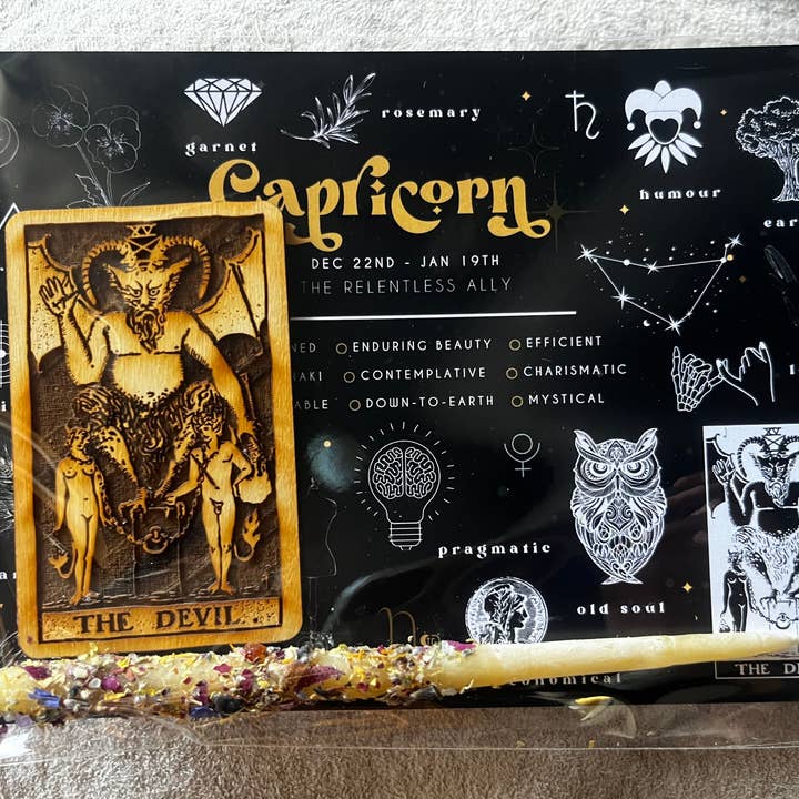 The Chaotic Good (previously The Great Cosmic Trust) – wholesale Wood wall art – The Birthday Ritual- Solar Return altar- Astrology/ Zodiac 1