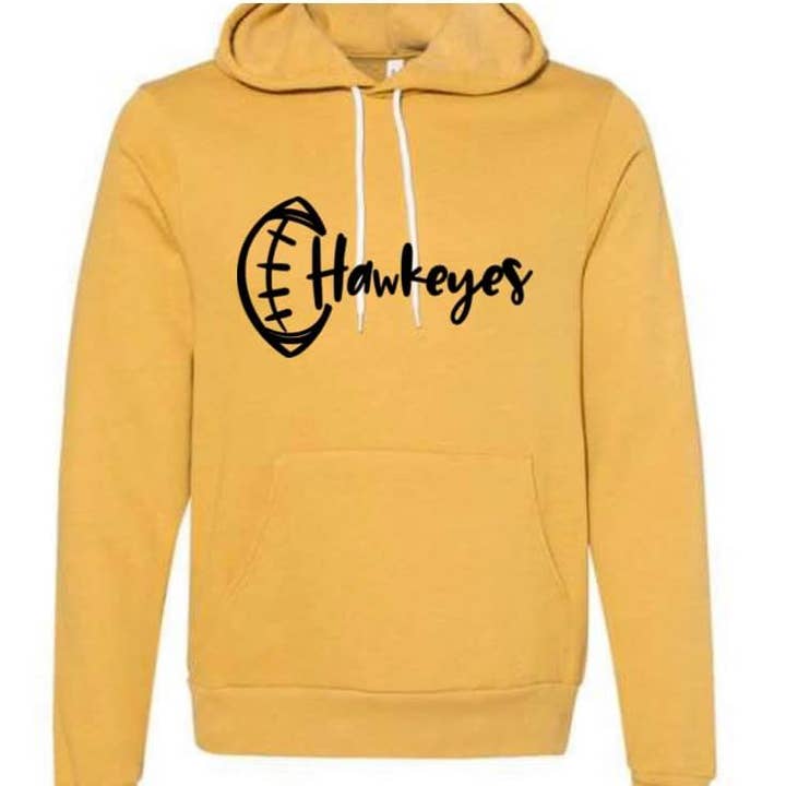 FOOTBALL HAWKEYES for wholesale by Sikkema Tees