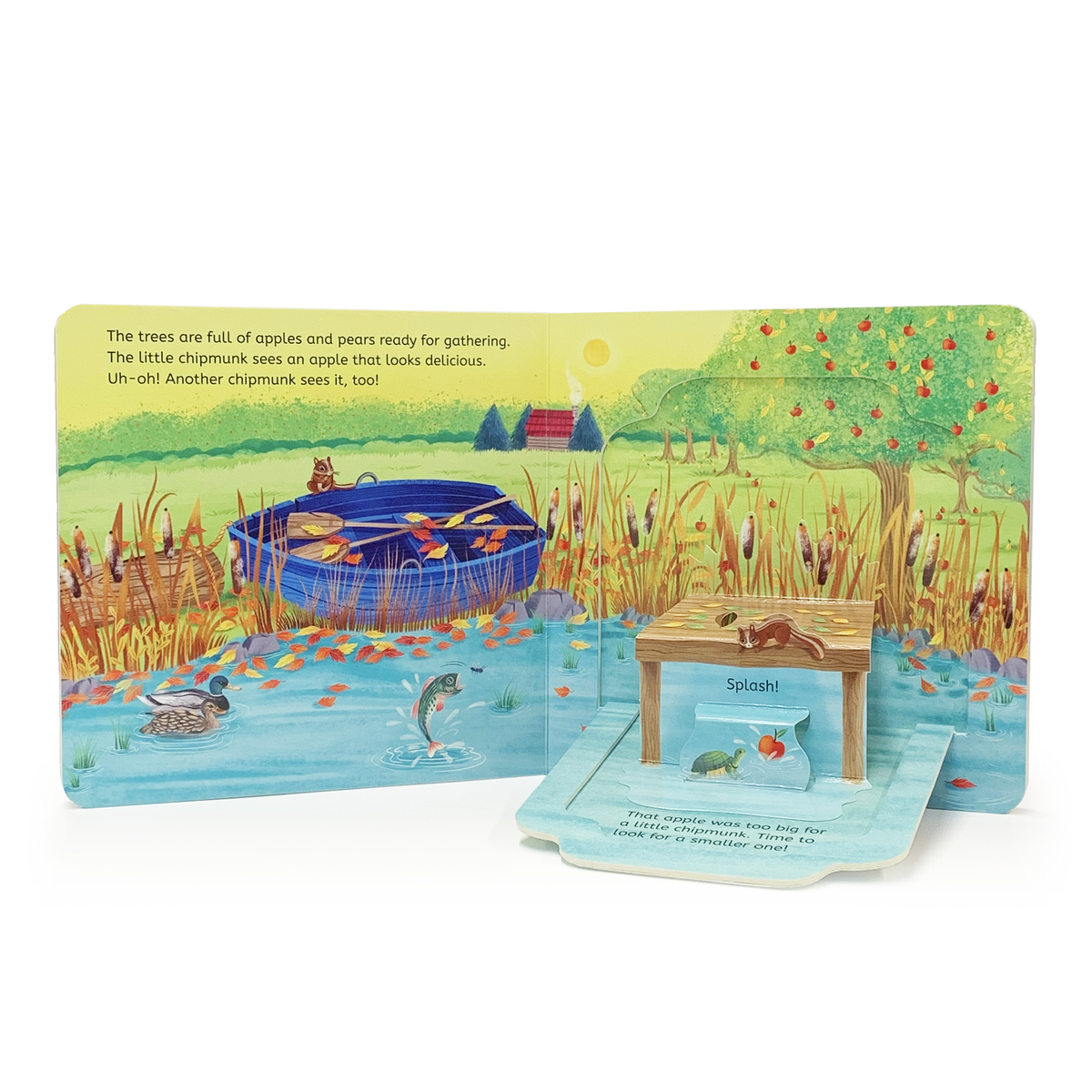 Cottage Door Press - Vente Baby & Toddler Book (0-2) - Carnet surprise à soulever un volet L'automne dans la forêt1