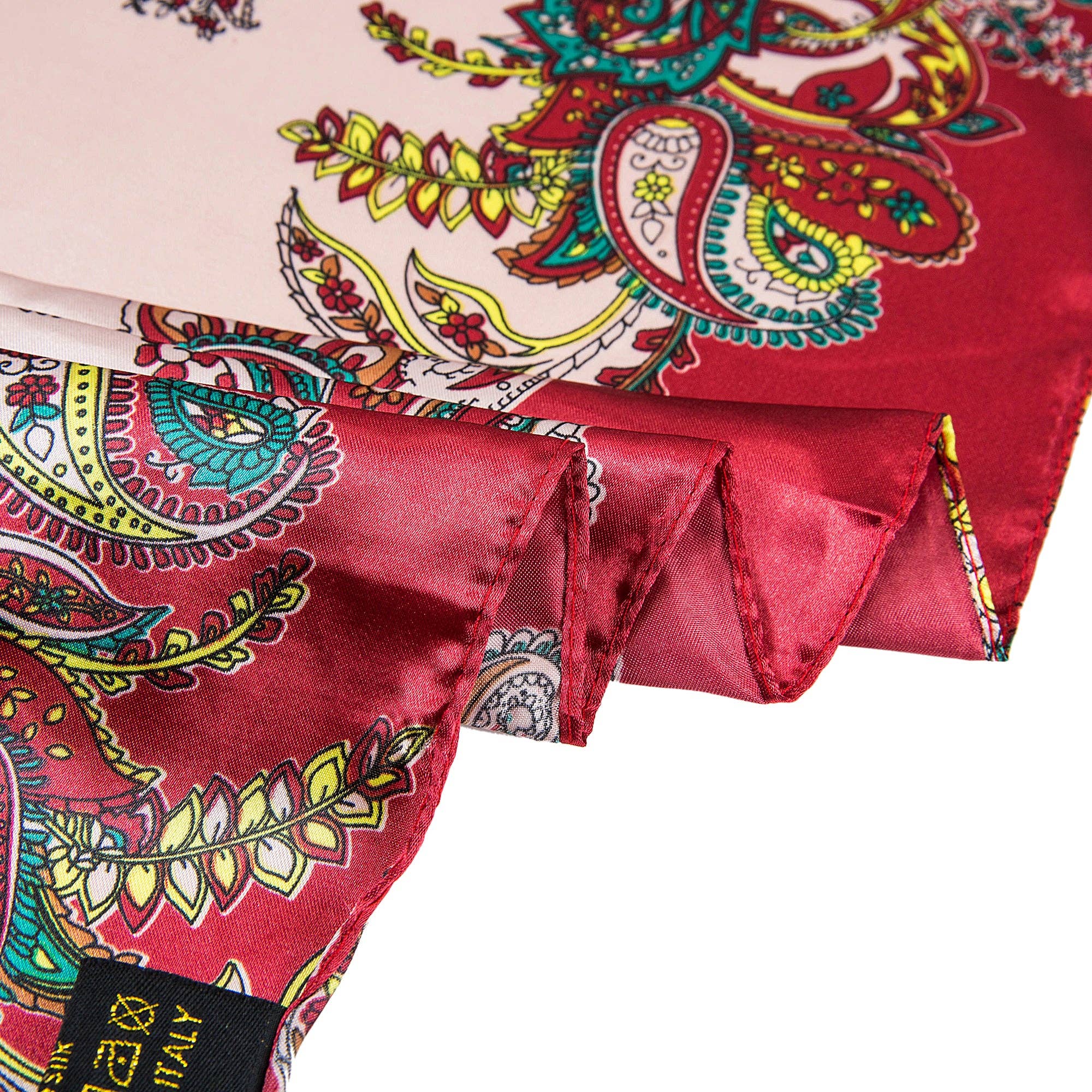 Rose Grand carré de Soie Red Zoé en vente sur Faire3