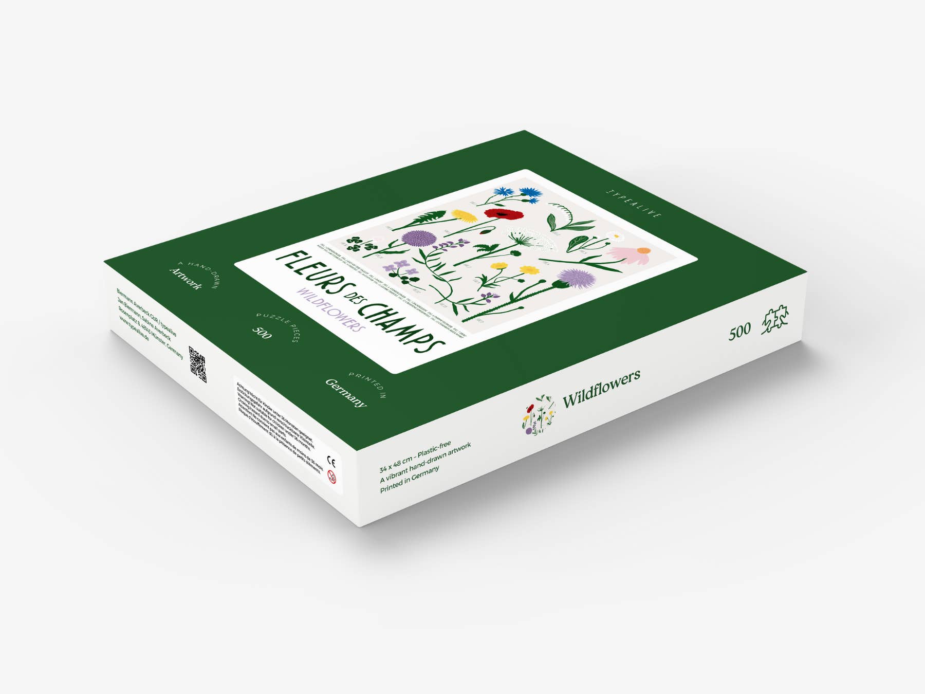 typealive - Wholesale Puzzle - Adult - Puzzle / Wildflowers